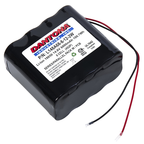 Dantona Battery, L148A68-8-12-2W L148A68-8-12-2W - main